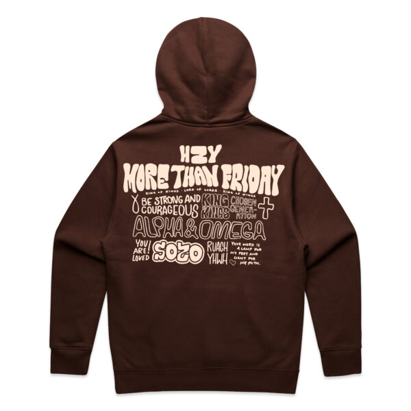 HZY 2024 Hoodie - Chestnut - Image 2