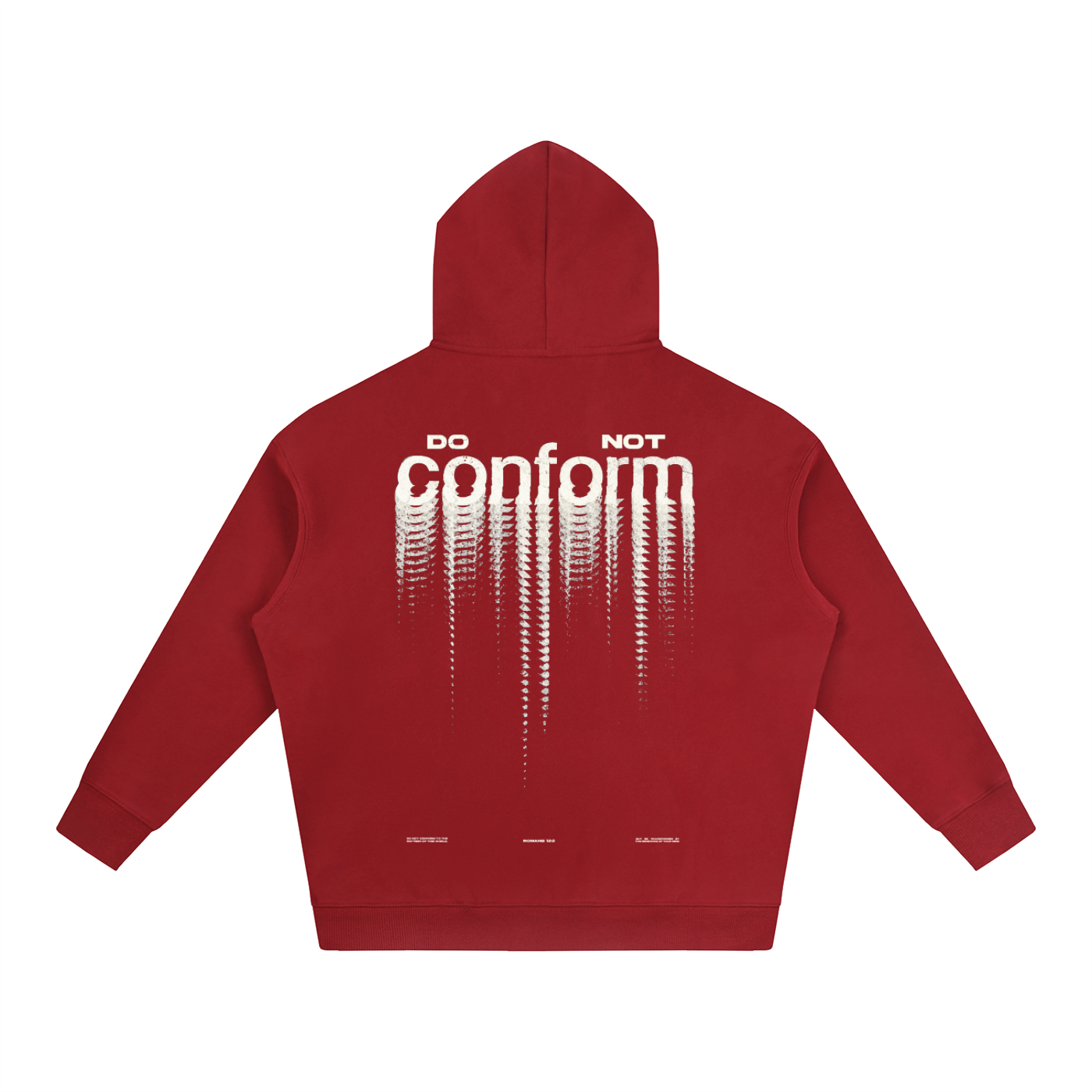 HZY 2026 Hoodie - Red - Image 2