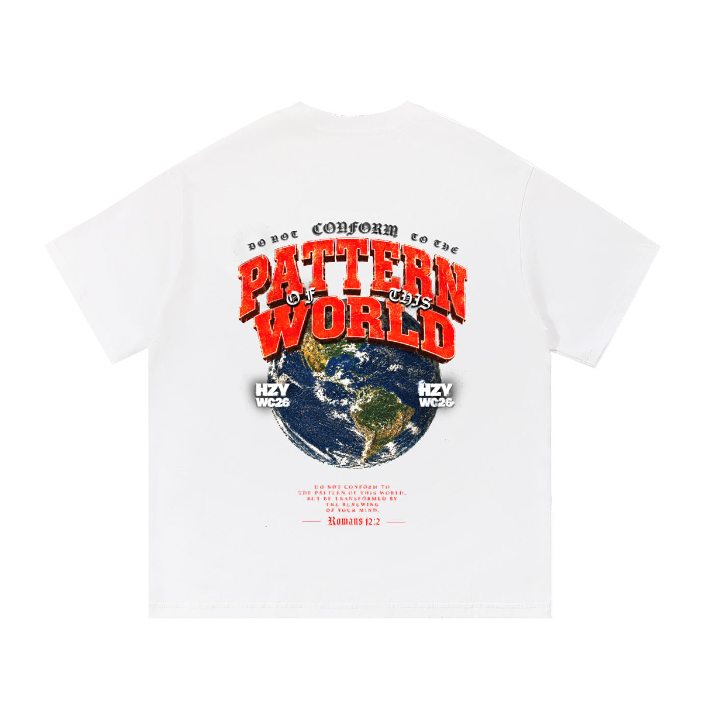 HZY 2026 Tee - White - Image 2